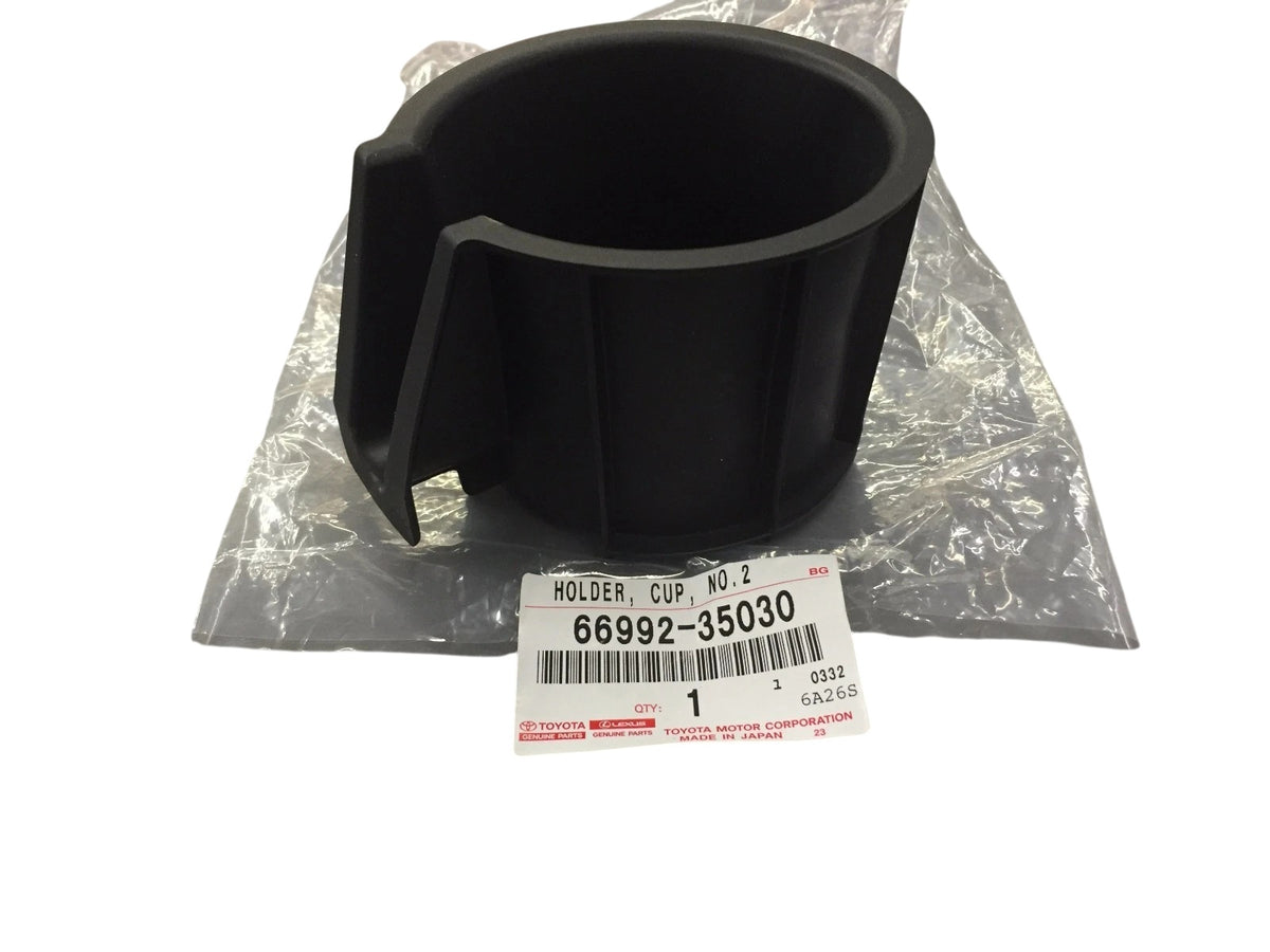 2014-2024 4RUNNER RIGHT Rear Console Cup Holder Insert 66992-35030 OEM TOYOTA