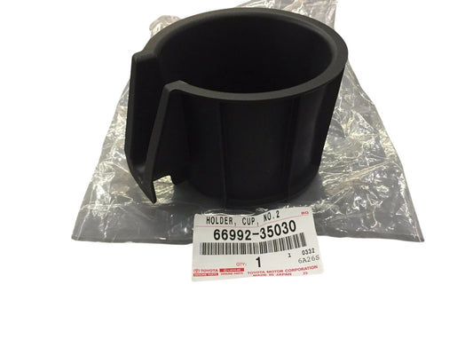 2014-2024 4RUNNER RIGHT Rear Console Cup Holder Insert 66992-35030 OEM TOYOTA