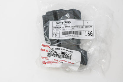 Genuine Toyota 2011-2020 Sienna OEM Left Moulding Slide Rail End 68374-08020