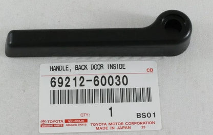 Toyota LAND CRUISER 1996-2009 Genuine Back Door Inside Handle OEM PLASTIC BLACK