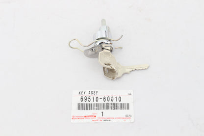 Toyota Land Cruiser FJ40 FJ45 BJ40 OEM Back Door Lock Cylinder & Key 69510-60010