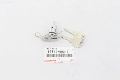 Toyota Land Cruiser FJ40 FJ45 BJ40 OEM Back Door Lock Cylinder & Key 69510-60010