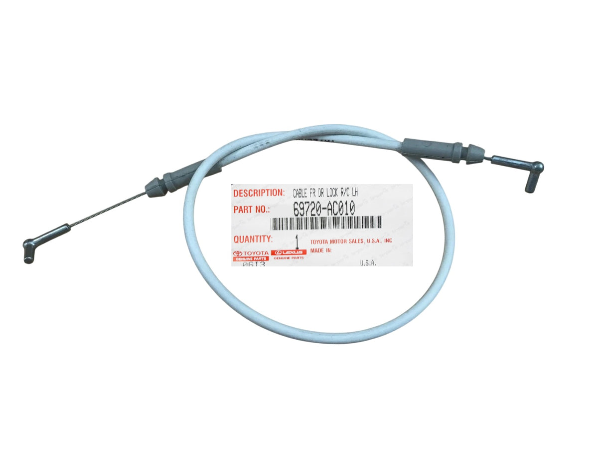 TOYOTA 00-04 AVALON LEFT DRIVER FRONT DOOR OPEN CONTROL LINK CABLE 69720-AC010