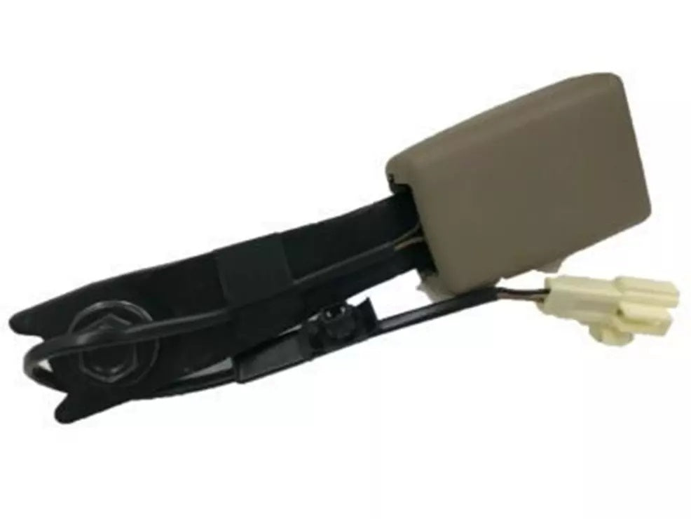 01-04 SEQUOIA RIGHT FRONT SEAT BELT BUCKLE OAK GENUINE TOYOTA PASSENGER SIDE