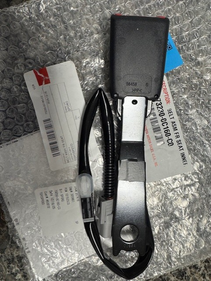 FRONT RIGHT PASSENGER SIDE SEAT BUCKLE OEM 73230-0C160-C0 SEQUOIA TUNDRA VENZA