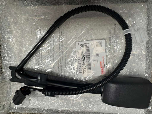 OEM Toyota Seat Belt Receptacle Passenger Side (Dark Gray) Fits Yaris 2006-2011