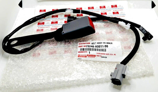 Drivers Left Front Seat Belt Buckle Clip Gray OEM Toyota Tacoma 2005-2015