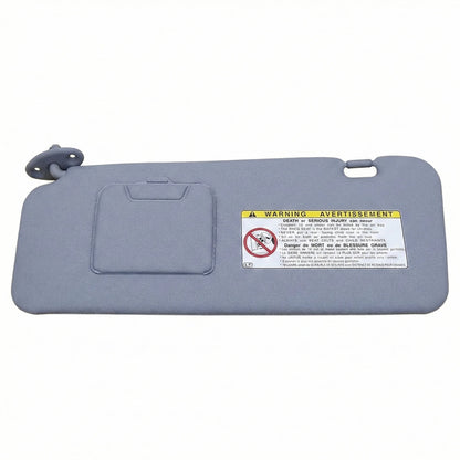 GENUINE TOYOTA 01-03 RAV4 GRAY LEFT DRIVER SUN VISOR WITH MIRROR 74320-42340-B0