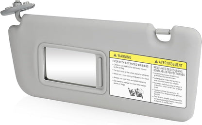 TOYOTA GENUINE OEM 2004-2005 RAV4 LH DRIVER GRAY SUN VISOR 74320-42420-B0