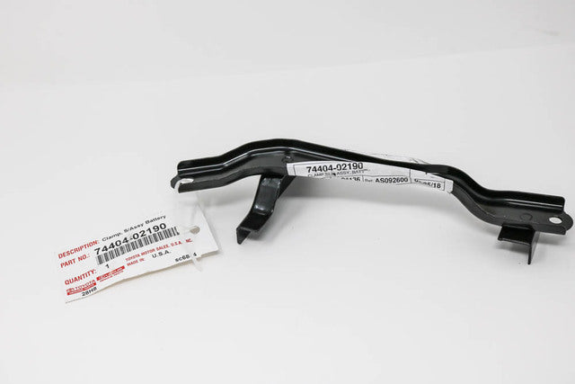 2009 - 2013 TOYOTA COROLLA BATTERY HOLD DOWN CLAMP BRACKET OEM 74404-02190