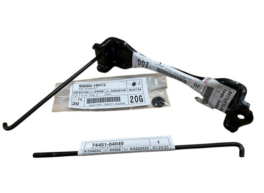 05-23 TACOMA BATTERY HOLD DOWN CLAMP WITH BOLT & NUT KIT GENUINE TOYOTA PARTS