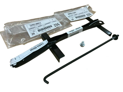 07-11 TOYOTA CAMRY BATTERY HOLD DOWN CLAMP BRACKET KIT GENUINE TOYOTA