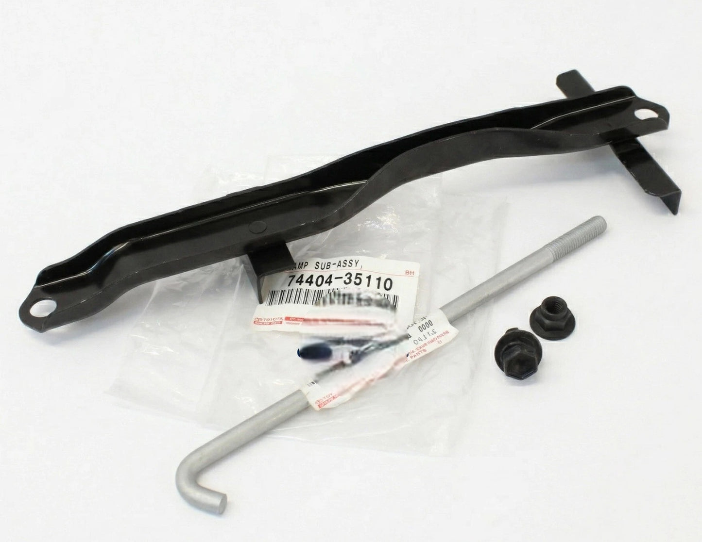 OEM TOYOTA 4RUNNER BATTERY HOLD DOWN CLAMP KIT 74404-35110 FITS 1984-1994