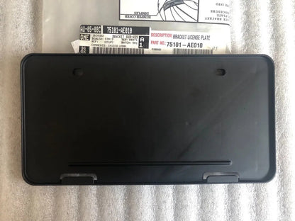 OEM TOYOTA SIENNA FRONT LICENSE PLATE HOLDER 75101-AE010 FITS 2005-2010