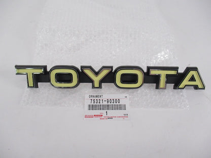 Toyota Land Cruiser FJ40 BJ40 FJ45 OEM Front Grille Panel Emblem Plate 1969-1980