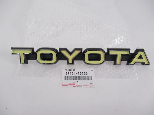 Toyota Land Cruiser FJ40 BJ40 FJ45 OEM Front Grille Panel Emblem Plate 1969-1980