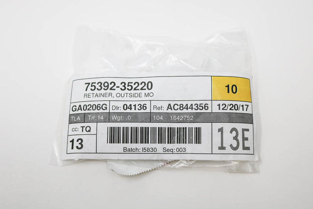 Toyota 4Runner 2014-2019 TRD PRO Valance Bumper Clips (Qty: 10) Genuine OEM