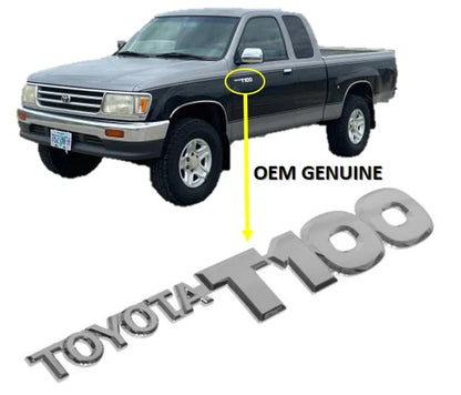 OEM Toyota 93-98 T100 Door Fender Emblem Badge Nameplate 75427-34010