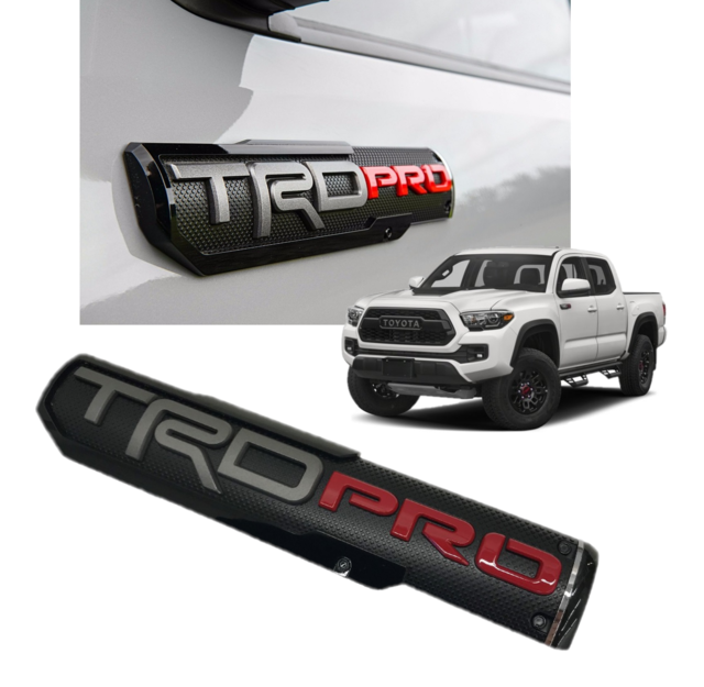 OEM TOYOTA TRD PRO DOOR EMBLEM 75428-04020 FITS 2016-2018