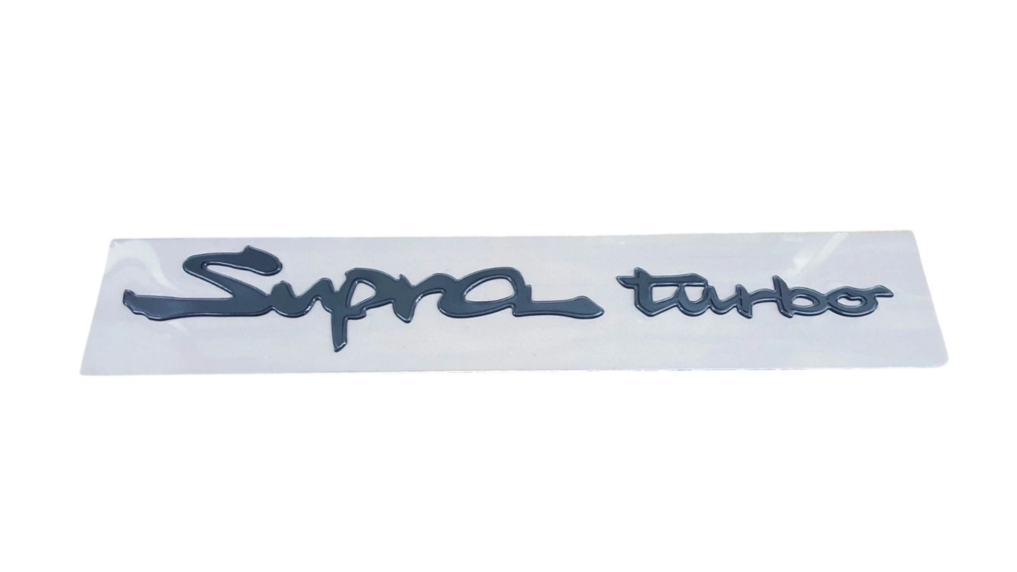 Toyota Supra Turbo 4 Piece Emblem Kit