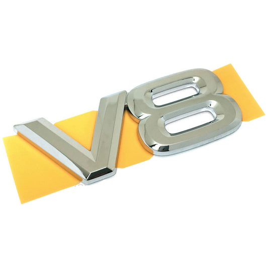 GENUINE Toyota LAND CRUISER Lexus LX 470 Silver Backdoor Nameplate Badge Logo V8