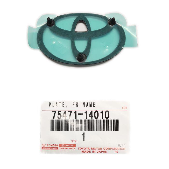 NEW GENUINE OEM TOYOTA 1993-1998 SUPRA REAR LIFT GATE TRUNK EMBLEM 75471-14010