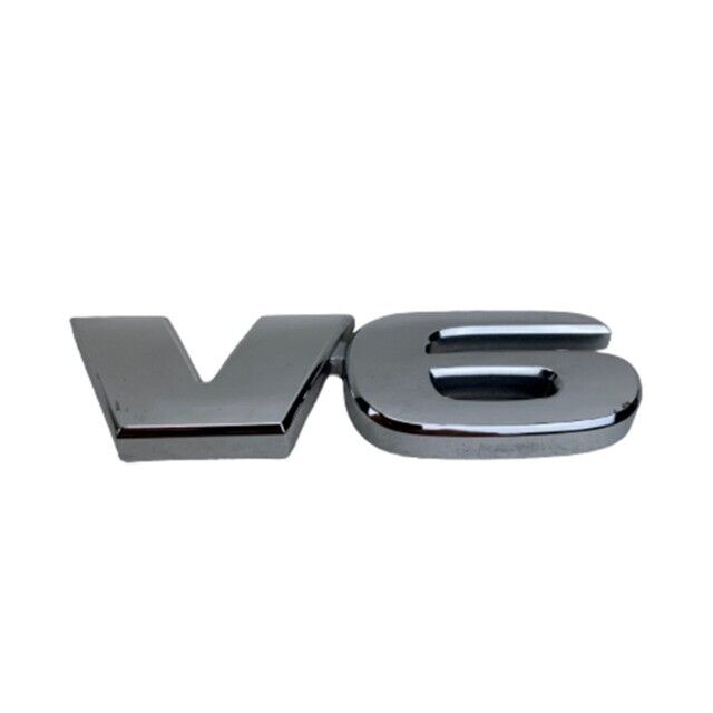 Genuine Toyota V6 Tailgate Emblem Fits the following: 2005-2018 Toyota Tacoma