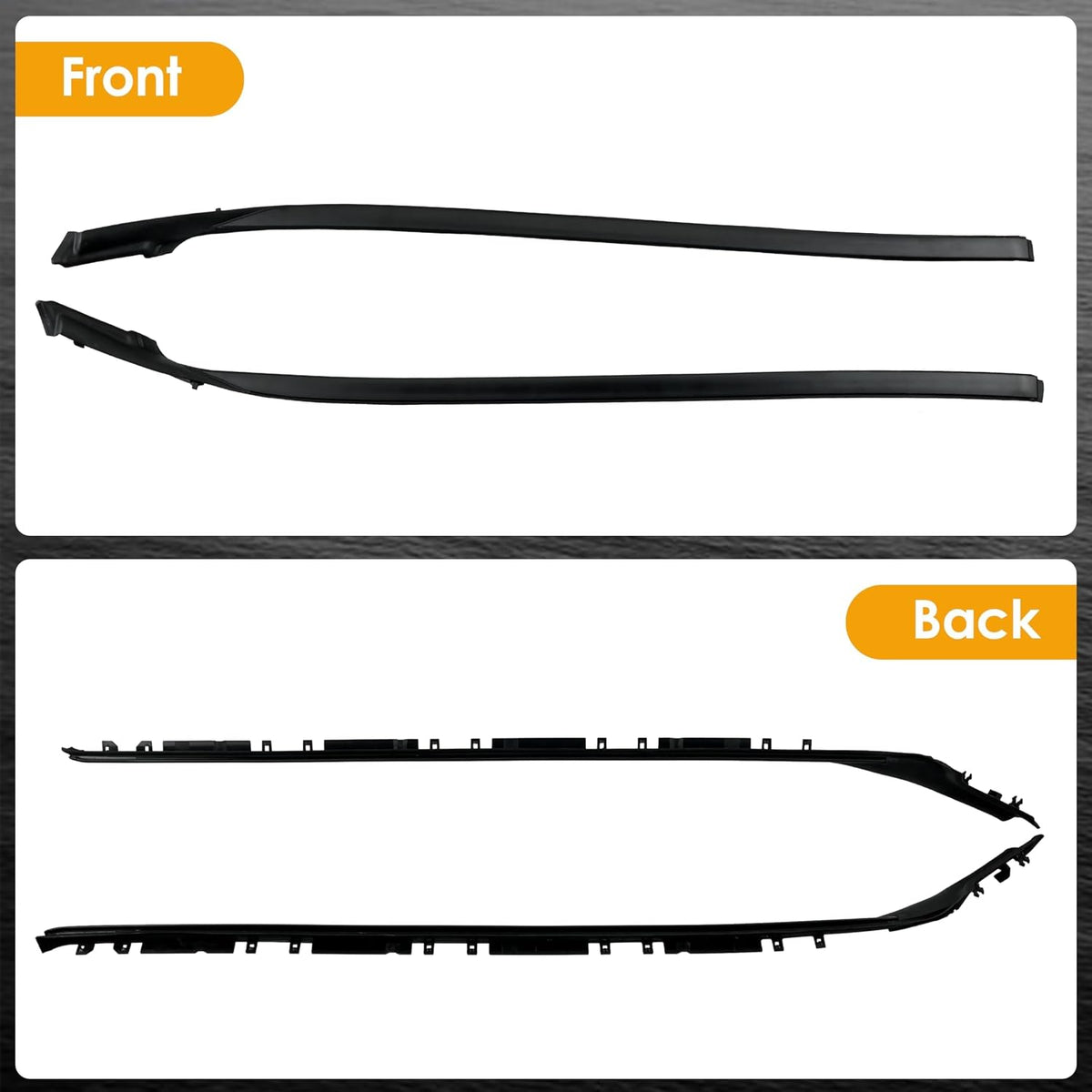 Lexus IS250 IS350 IS-F OEM Genuine Roof Drip Windshield Moulding Kit LH RH 06-13