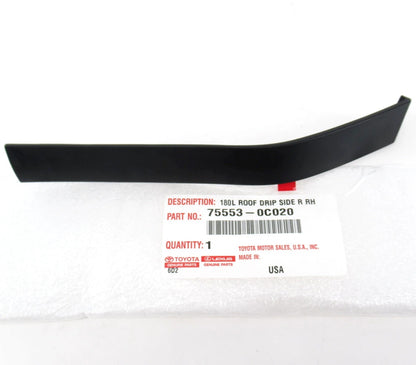 07-21 TUNDRA DOUBLE CAB RIGHT PASSENGER SIDE REAR ROOF DRIP MOLDING