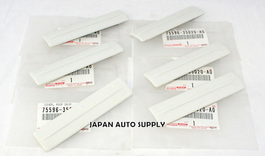 NEW OEM GENUINE 07-14 TOYOTA FJ Cruiser ROOF RACK MOLDING 6pcs 75596-35020-A0