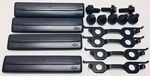 GENUINE TOYOTA 04-18 4RUNNER 06-17 RAV4 ROOF RACK REMOVAL KIT W/ COVERS SET