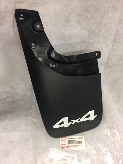 Toyota 2005-2015 Tacoma 4x4 OEM Left Rear & Right Rear Mud Guard Flap w/ Clips