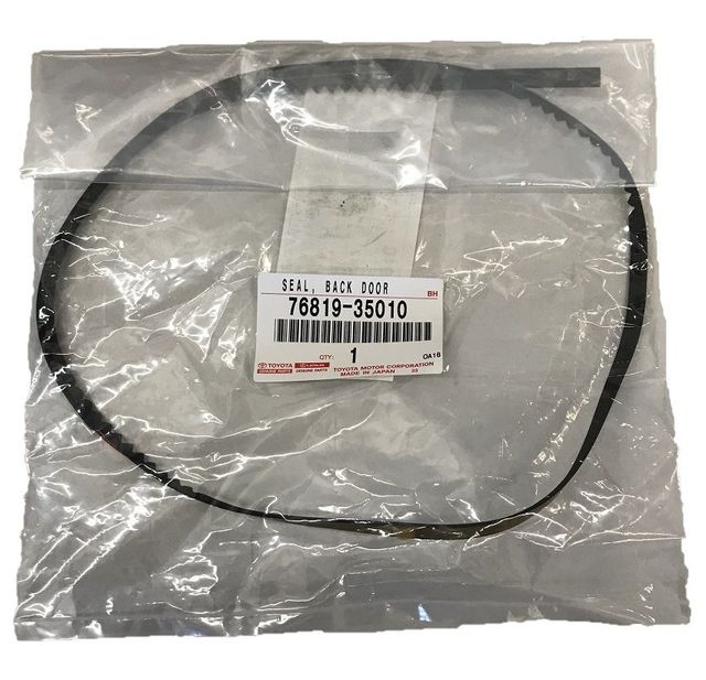 GENUINE OEM TOYOTA 10-24 4RUNNER LIFTGATE FINISH GARNISH PANEL SEAL 76819-35030