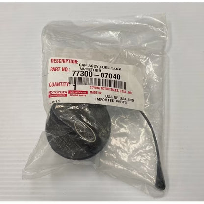 OEM Toyota Fuel Tank Cap Corolla Rav4 Tacoma Seqouia 77300-07040