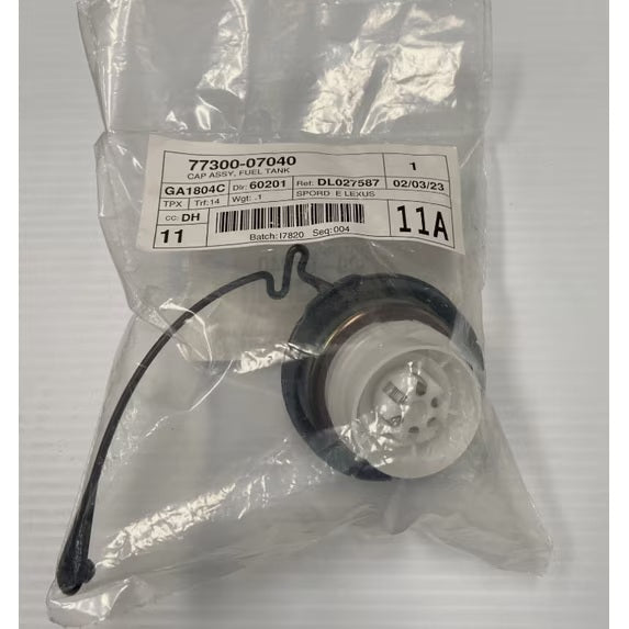 OEM Toyota Fuel Tank Cap Corolla Rav4 Tacoma Seqouia 77300-07040