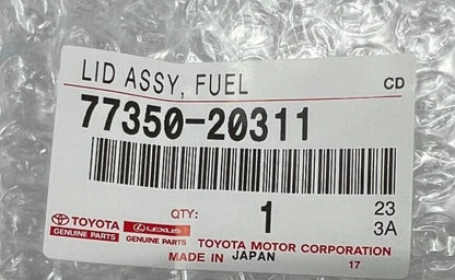 NEW GENUINE TOYOTA 2000-2005 CELICA FUEL DOOR, LID ASSEMBLY 77350-20311