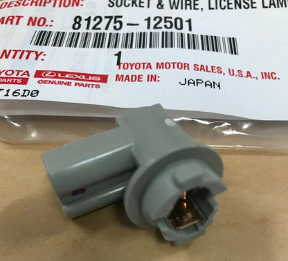 NEW GENUINE TOYOTA 13-16 RAV4 TAIL LAMP LIGHT TAILLIGHT BULB SOCKET 81275-12501