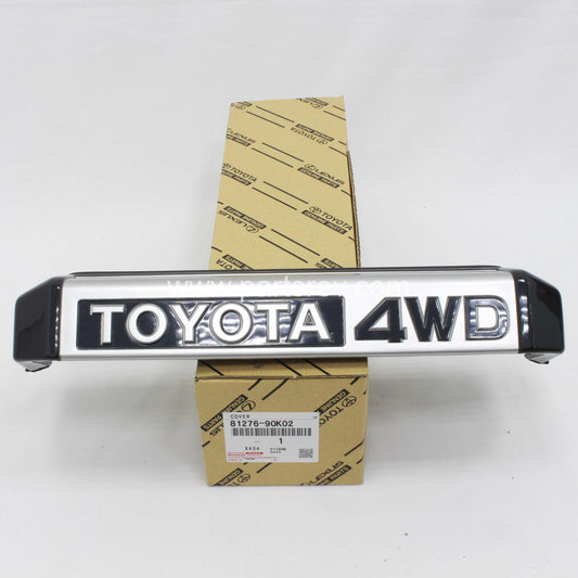TOYOTA Genuine 81276-90K02 LAND CRUISER 70 Series License Plate Lamp Cover OEM
