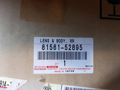 TAIL LIGHT LAMP TOYOTA PRIUS C 2012-2014 LEFT SIDE DRIVER OEM GENUINE