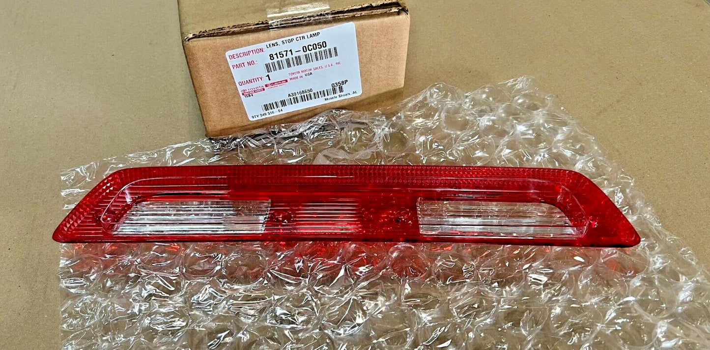 OEM TOYOTA GENUINE TUNDRA 2007-2021 BRAKE CENTER HIGH STOP LAMP LENS