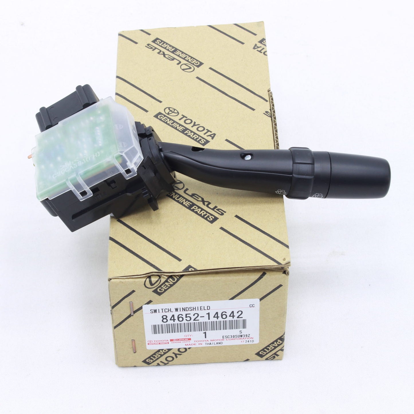 Toyota 4RUNNER FJ Cruiser OEM Windshield Wiper Control Switch 84652-14642