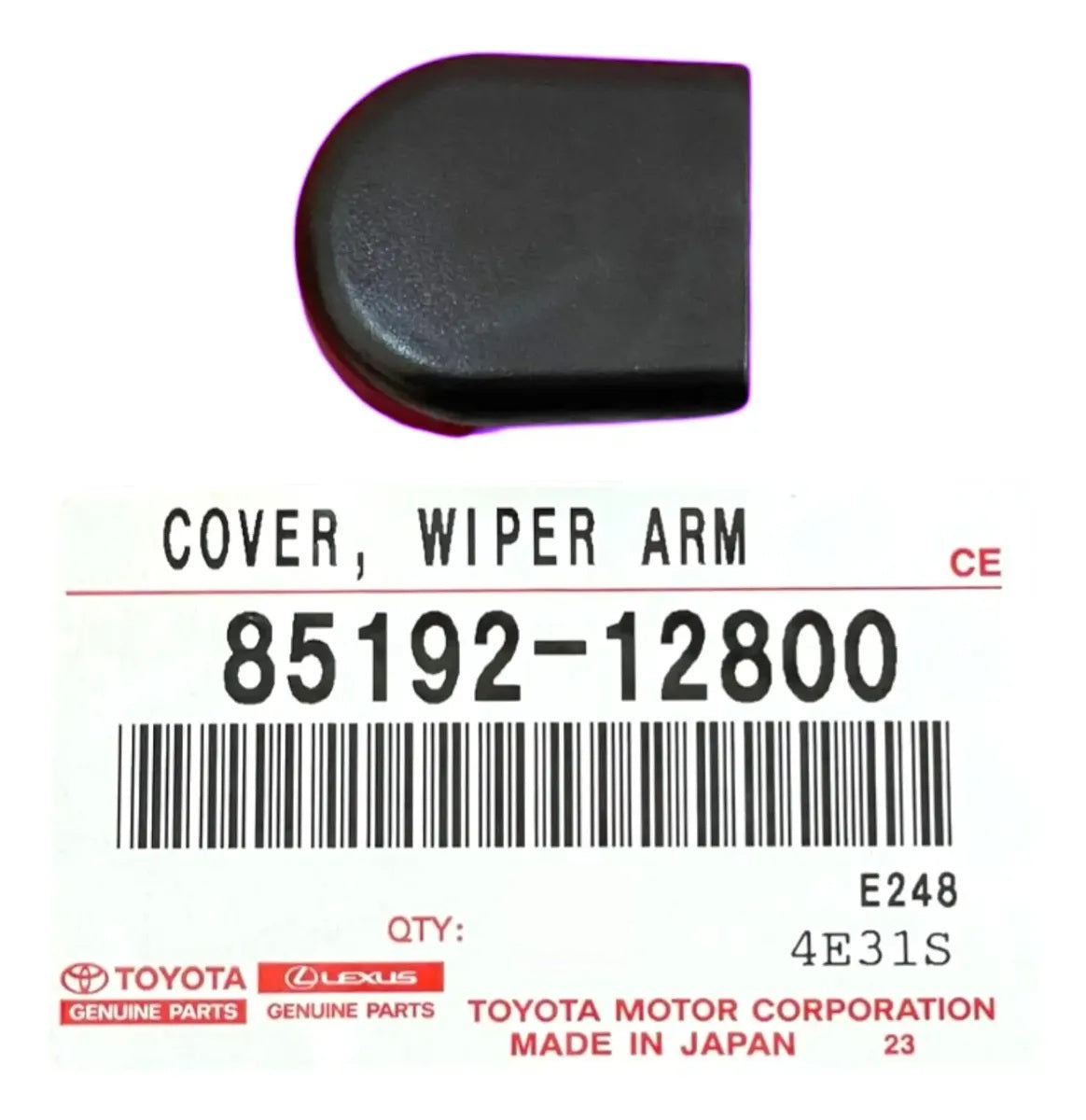 GENUINE TOYOTA 4RUNNER PICKUP TUNDRA WINDSHIELD WIPER ARM NUT COVER 85192-12800