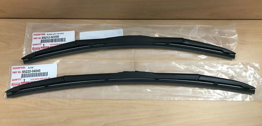 2016-2023 TACOMA Factory Front Wiper Blade Set NEW genuine Toyota OEM