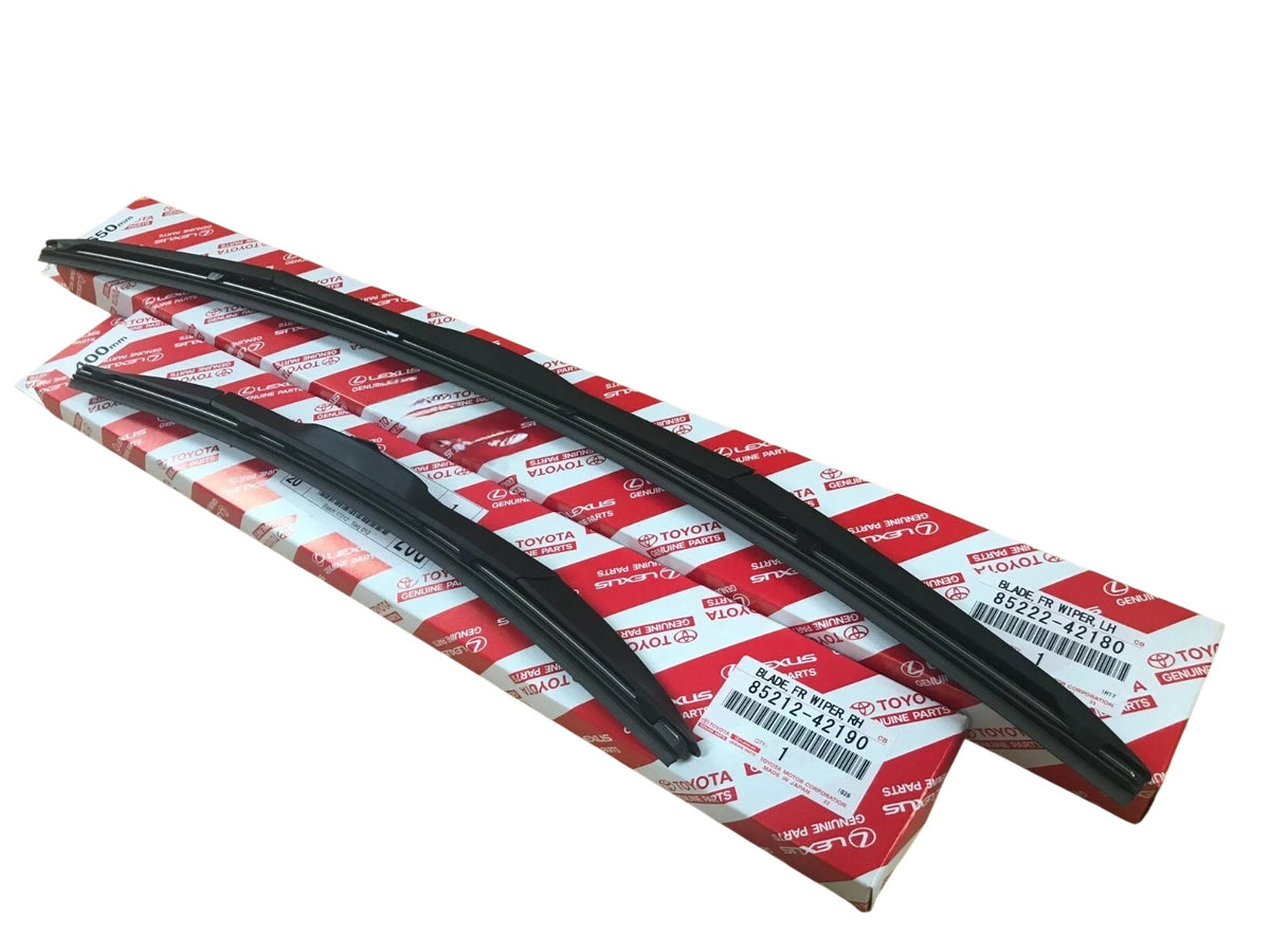 19-25 RAV4 Front Wiper Blade Set NEW OEM genuine Toyota 85212-42190, 85222-42180