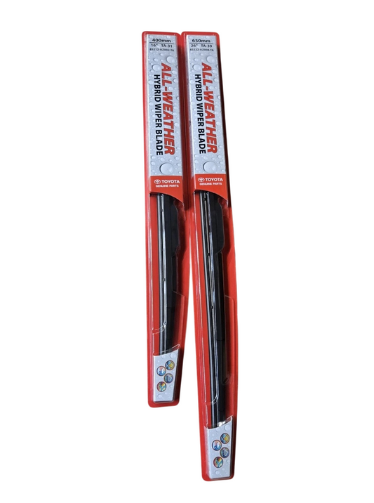 2019-2025 Rav4 Genuine Toyota Front Wiper Blades 85222AZ008TA & 85212AZ002TA