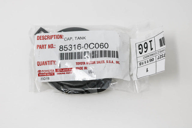 GENUINE OEM TOYOTA SEQUOIA TACOMA FRONT WASHER FLUID RESERVOIR CAP 85316-0C060