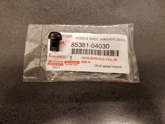 OEM TOYOTA 1995-2004 TACOMA WINDSHIELD WASHER NOZZLE 85381-04030