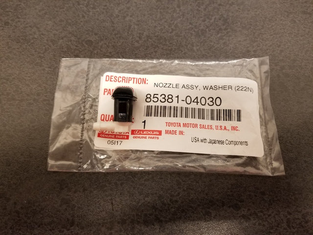 OEM TOYOTA 1995-2004 TACOMA WINDSHIELD WASHER NOZZLE 85381-04030
