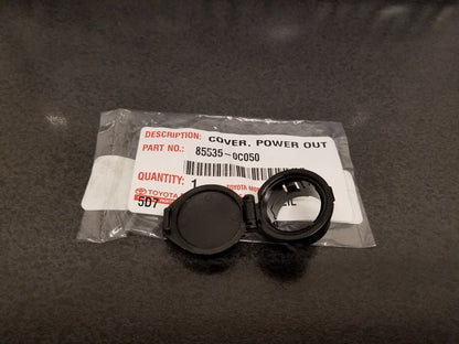 GENUINE OEM TOYOTA TACOMA TUNDRA CIGARETTE LIGHTER SOCKET COVER PLUG 85535-0C050