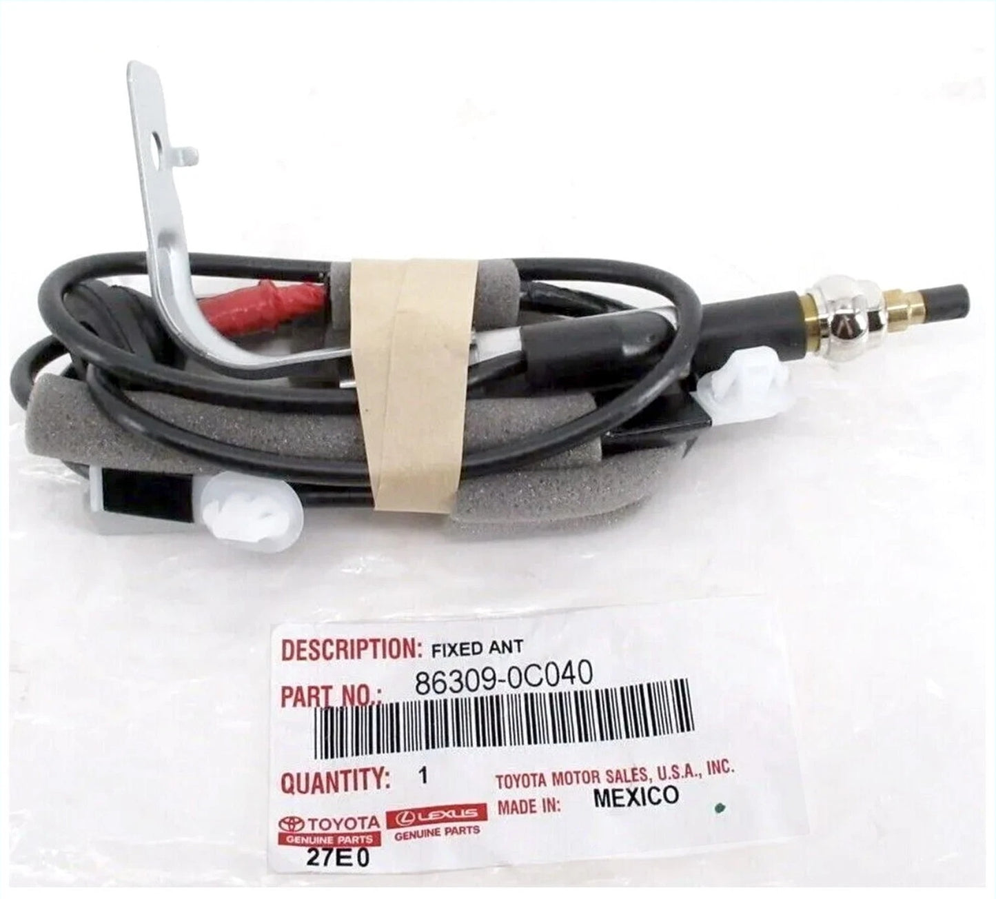GENUINE OEM TUNDRA TOYOTA 2007-2013 RADIO PILLAR ANTENNA BASE POLE 86309-0C040